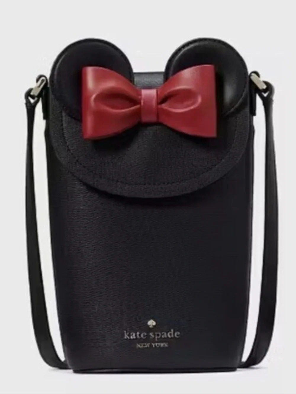 Kate Spade x Disney Minnie Mouse Bow North South 3D Crossbody